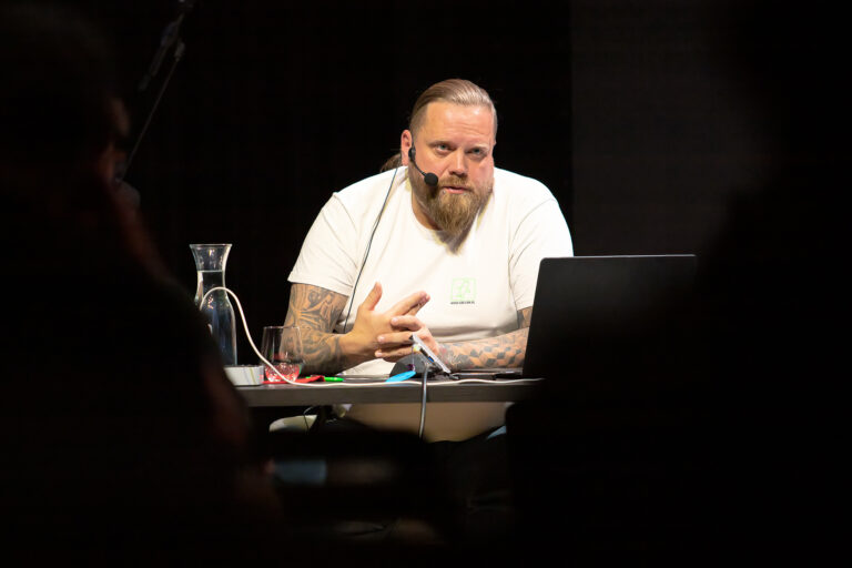 Jacek Chojczak w Akademii Technik Scenicznych