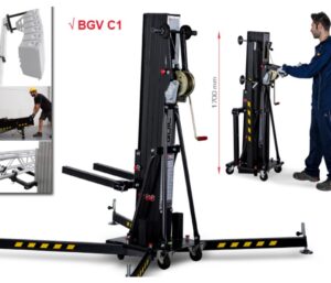 Mobilna wieża teleskopowa 6m/200kg (ULK500/ULK500N)