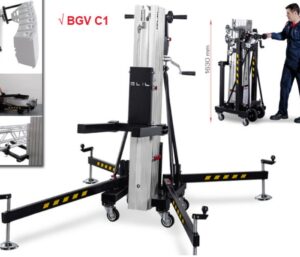 Mobilna wieża teleskopowa 6m/300kg (ULK600/ULK600N)