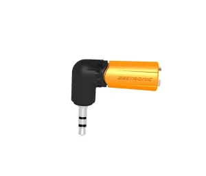 SEETRONIC MMJ3-MJF-R ADAPTER KĄTOWY JACK 3,5MM ŻEŃSKI - JACK 3,5 MĘSKI - STEREO
